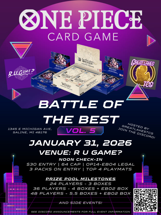 Battle of the Best Vol. 5 (One Piece Tournament Entry)