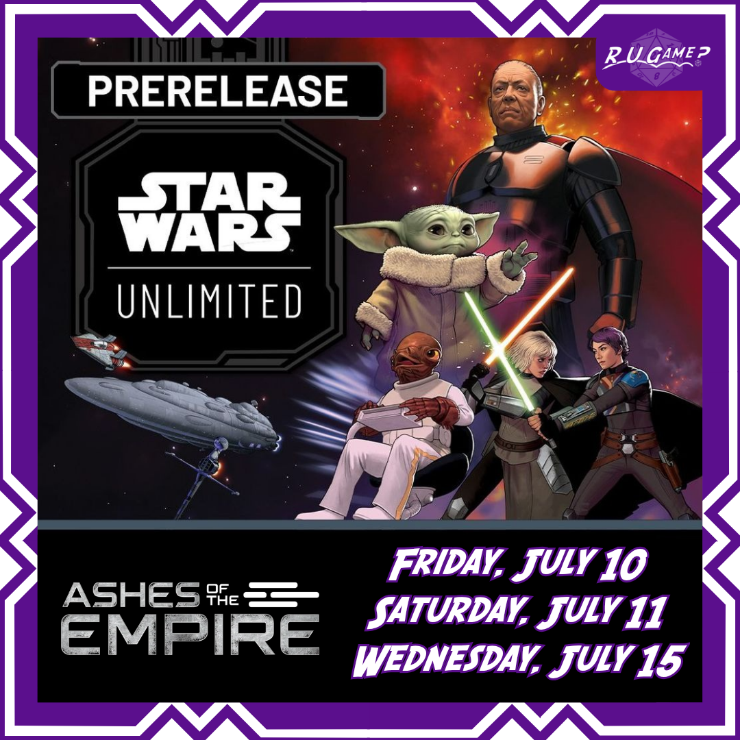 SWU | Ashes of the Empire| Pre-release events