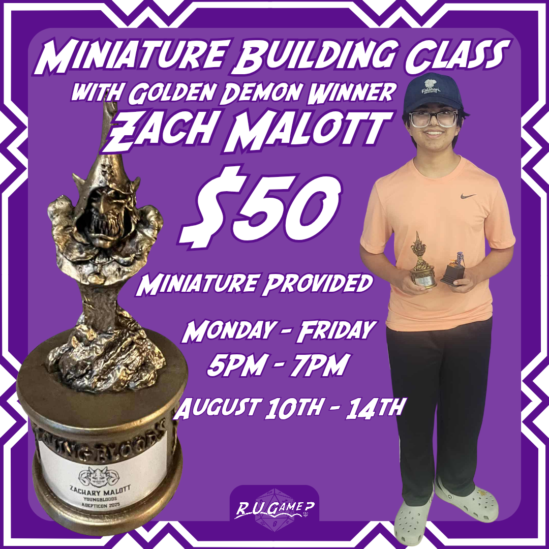 Miniature Building Class with Zach Malott