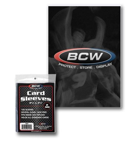 Clear Soft Sleeves 100ct | BCW