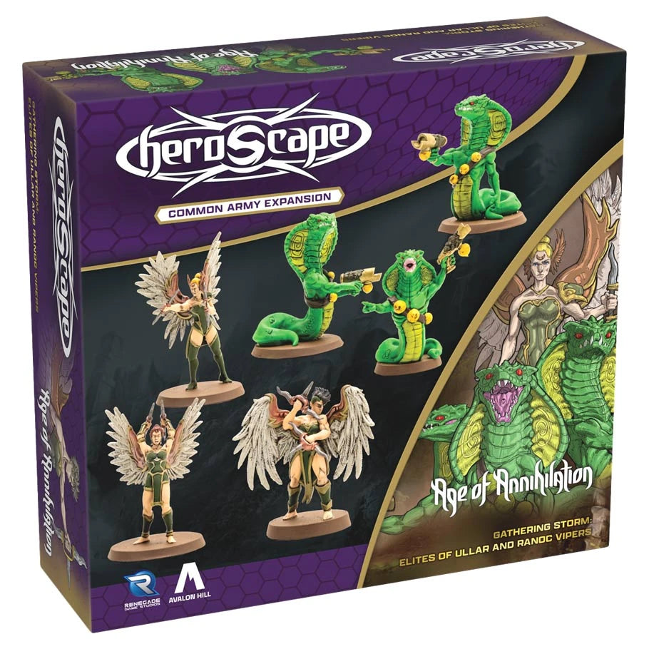Heroscape | Elites of Ullar & Ranoc Vipers