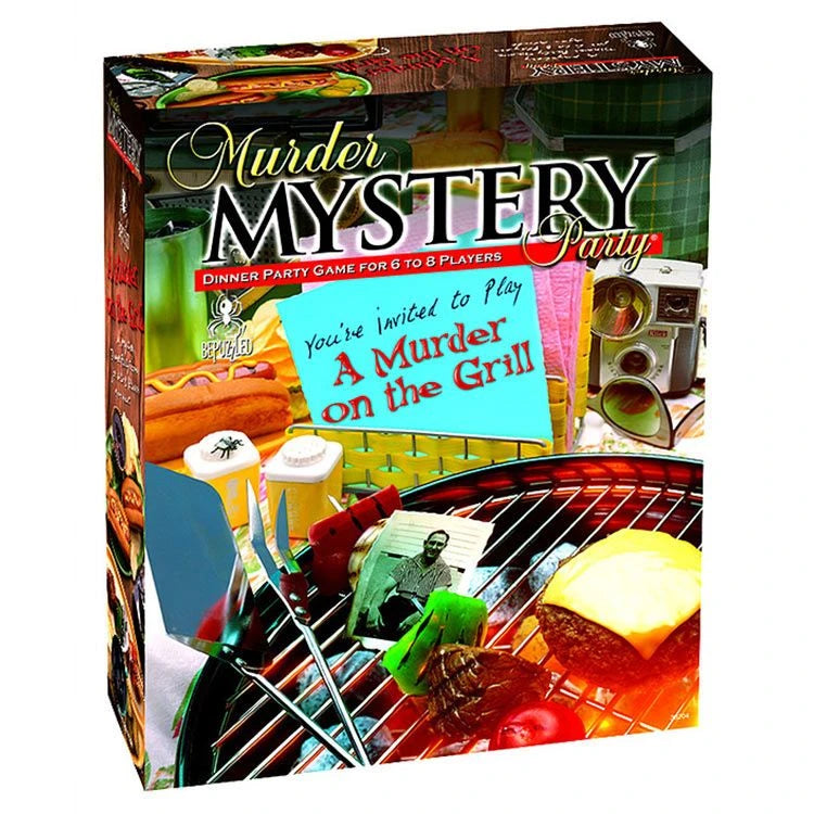 A Murder on the Grill: Murder Mystery Party