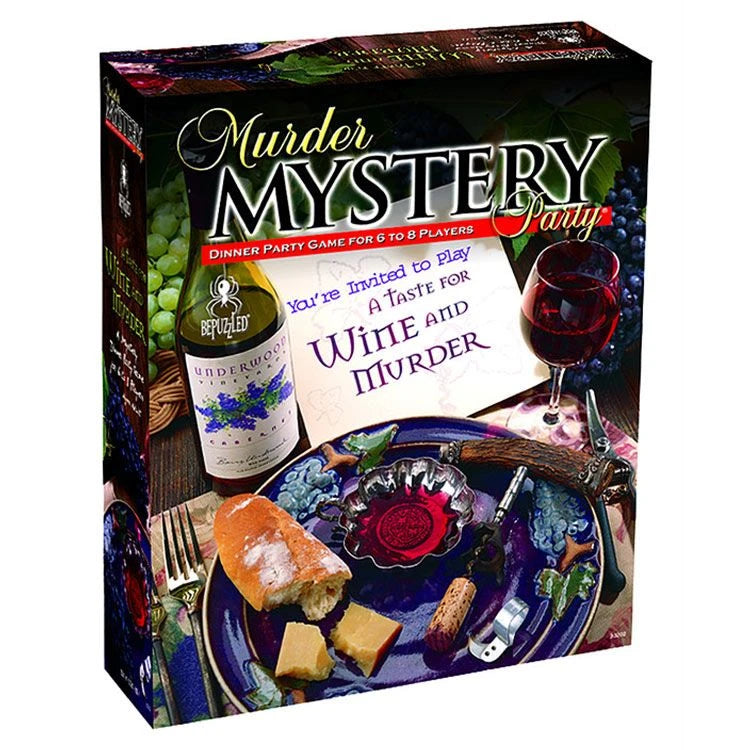 A Taste for Wine and Murder: Murder Mystery Party