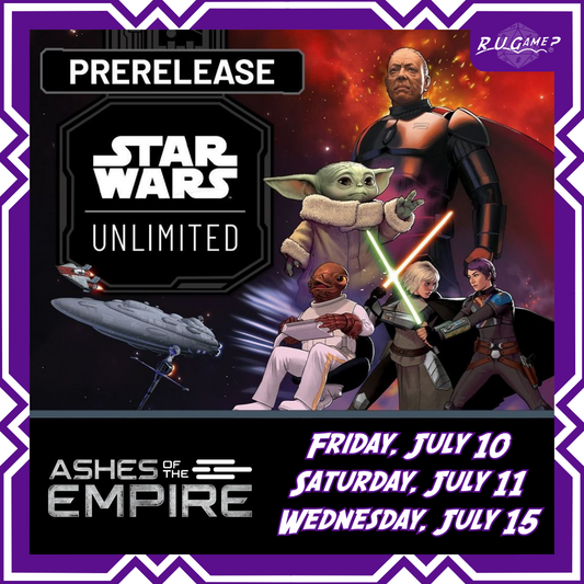 SWU | Ashes of the Empire| Pre-release events