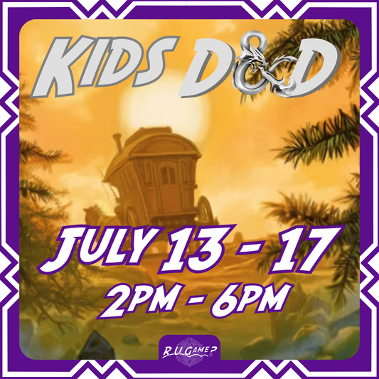 Kids D&D Summer Event 2026 | July 13 - 17